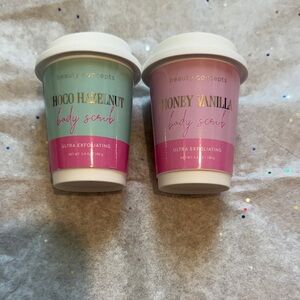 Beauty Concepts Ultra Exfoliating Body Scrub Duo - Mint Green & Soft Pink
